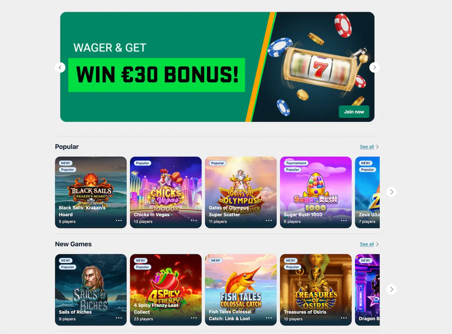 BoaBet Casino Spiele – Slots, Tischspiele, Live Casino und Jackpot-Spiele von Top-Anbietern