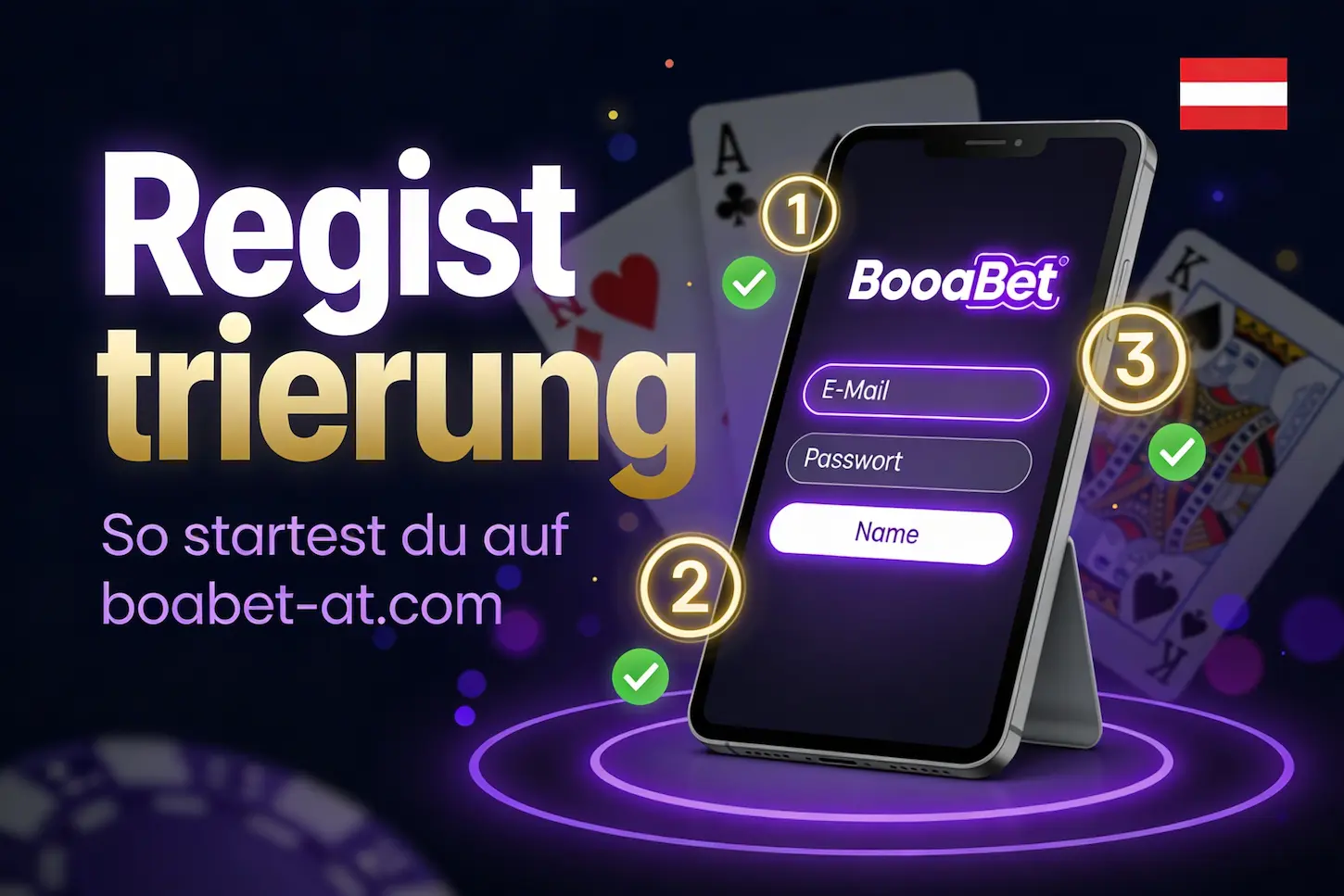 BoaBet Casino Registrierung Österreich – Schritt-für-Schritt Konto erstellen auf boabet-at.com leicht gemacht.